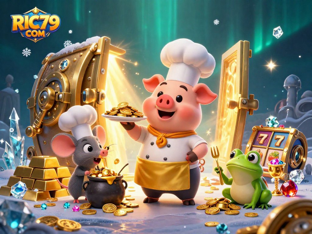 Experience the vibrant excitement of RIC79 COM with interactive slots and shimmering treasures.