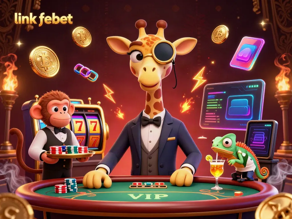 Engage in high-stakes play at link febet with vivid 3D casino characters and dynamic gaming elements.