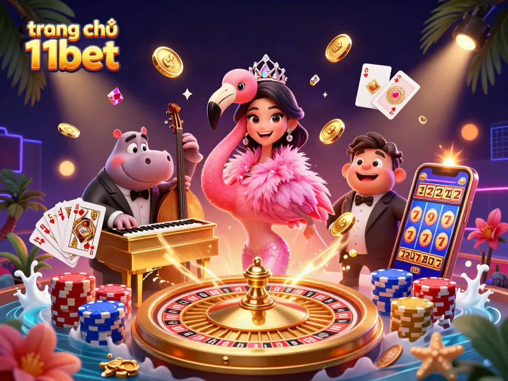 Experience the thrill of trang chủ 11bet with vibrant 3D casino characters and rich gaming elements