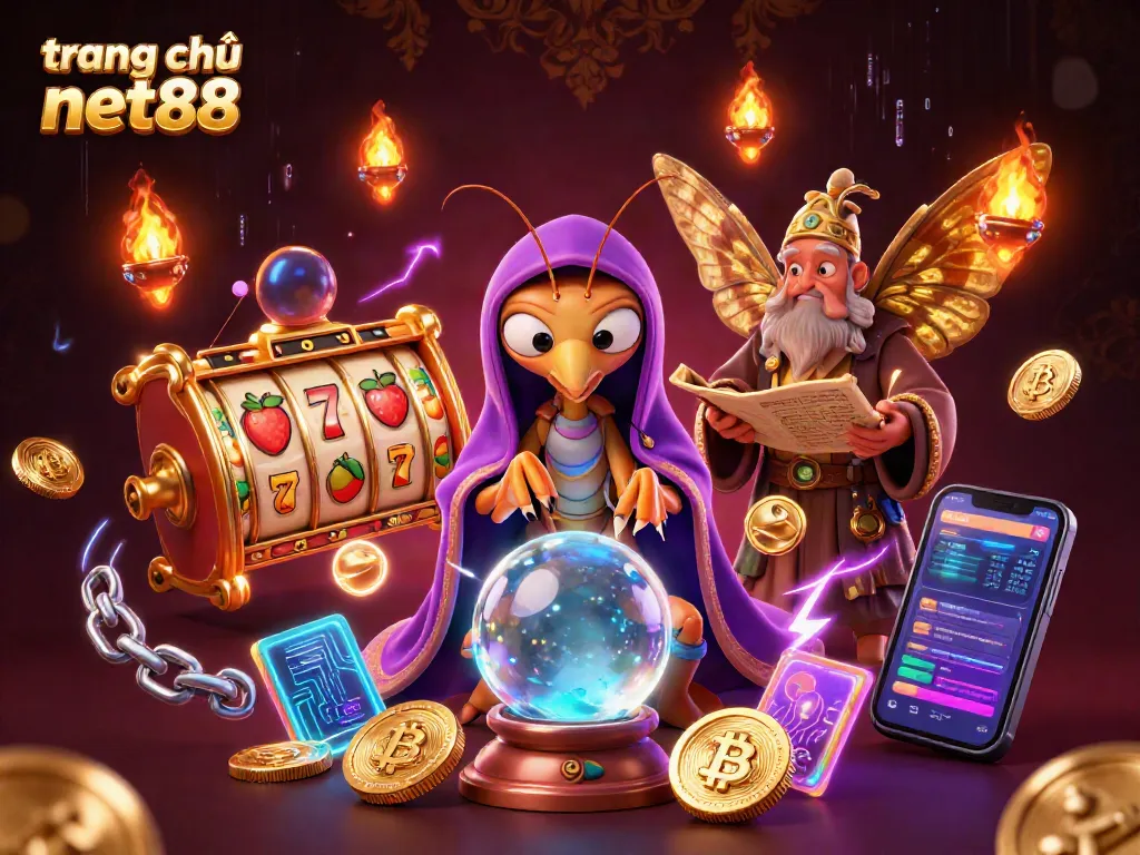 Experience the vibrant world of trang chủ net88 with engaging slot features and colorful gambling elements.