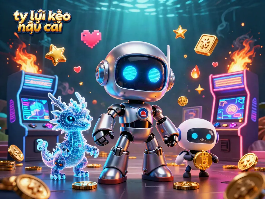 Experience the thrill of tỷ lệ kèo nhà cái with vibrant colors and engaging characters in a dynamic casino scene.