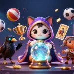 Experience thrilling gaming action with 58FF's vibrant animation and mystical characters.