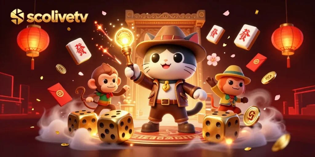 Engage with exciting socolivetv casino adventures featuring an archaeologist cat and treasures.