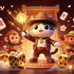 Engage with exciting socolivetv casino adventures featuring an archaeologist cat and treasures.
