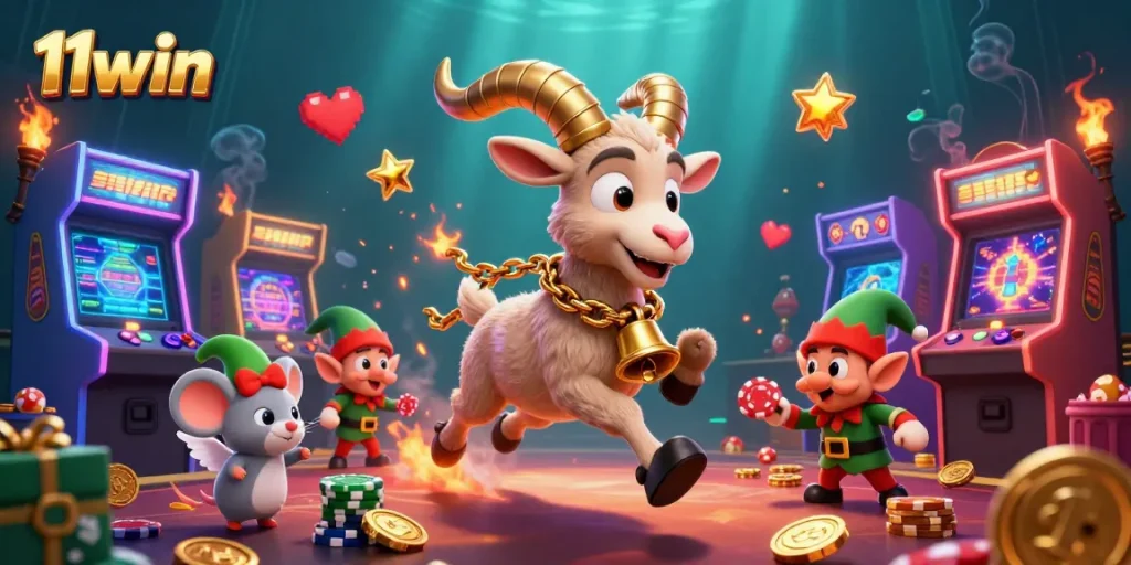 Experience the thrill at 11win casino with Krampus and festive gaming chaos!