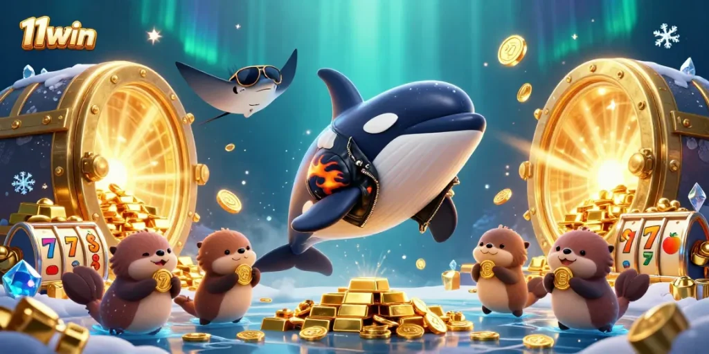 Join the fun at 11win, where the underwater world meets exciting slot games.